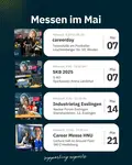 Während andere in den Mai tanzen, tanzt ep direkt in die Messe-Saison! 🕺🎉
Freu dich auf drei spannende Events – unsere...