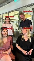 Büro Imposter Teil 3 | Was ist nun das Wort? 🐻💩 Dieses Mal sind alle Imposter 😈 
#impostergame #imposterchallenge #spiel...